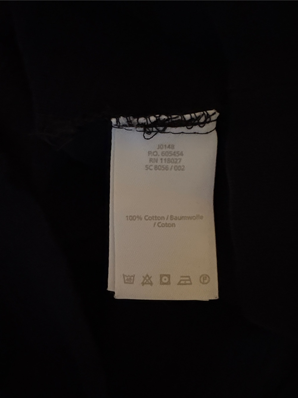 Boden Pocket Dress Black Minimalist 💯 Cotton - Picture 8 of 8